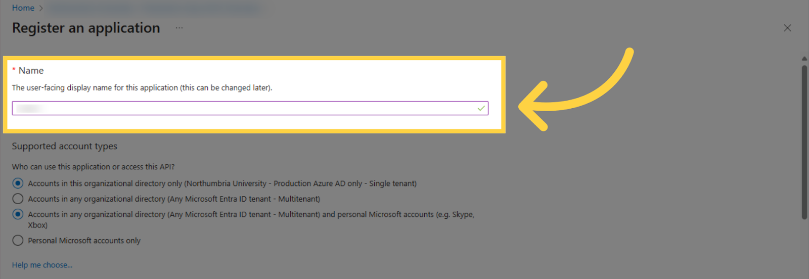 الخطوة 6 - Outlook OAuth