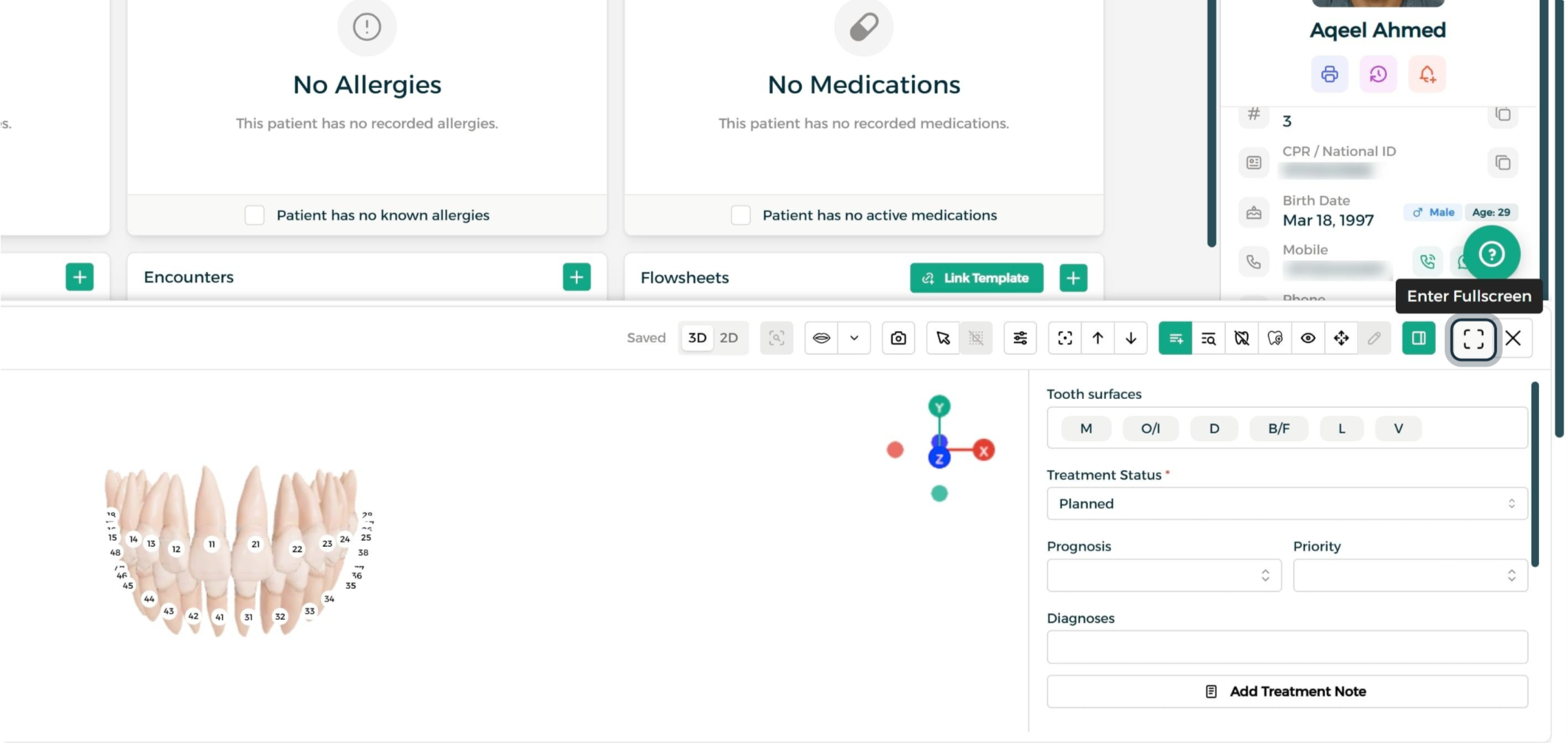 Step 1 - Expand to fullscreen