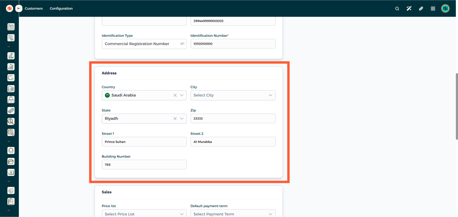 Step 2 - Create New Customer